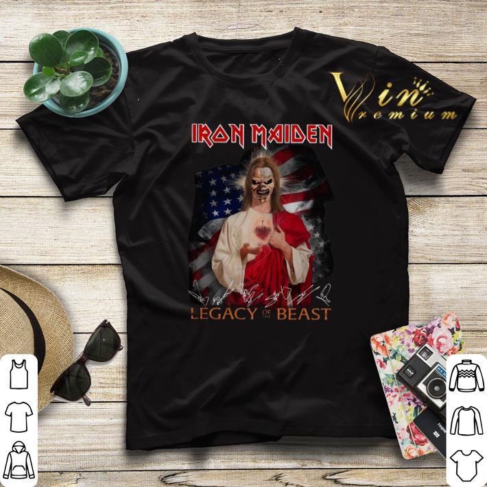 Jesus Iron Maiden Legacy Of The Beast Signatures shirt sweater 4 - Jesus Iron Maiden Legacy Of The Beast Signatures shirt sweater