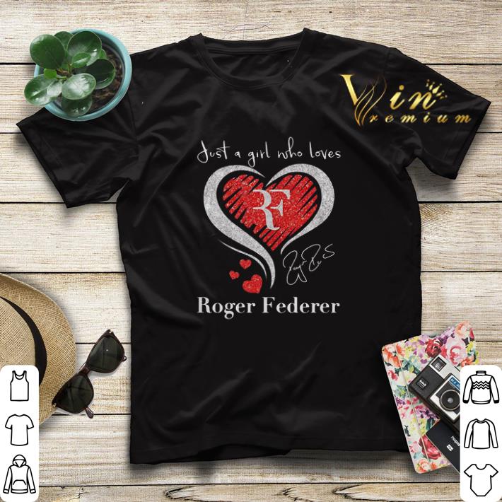 Just a girl love with her Roger Federer signature shirt sweater Just a girl love with her Roger Federer signature shirt sweater 4 - Just a girl love with her Roger Federer signature shirt sweater