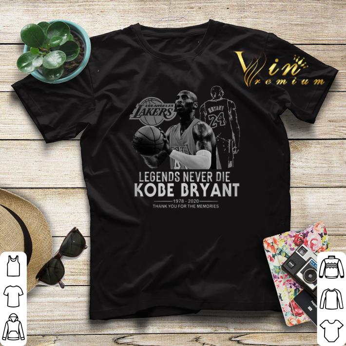 Legends never die Kobe Bryant R I P 1978 2020 thank for memories shirt sweater 4 - Legends never die Kobe Bryant R.I.P 1978-2020 thank for memories shirt sweater