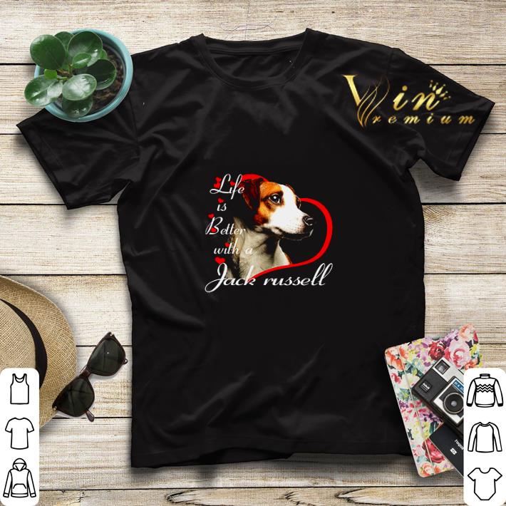 Life is better with a Jack Russell Valentine day shirt sweater 4 - Life is better with a Jack Russell Valentine day shirt sweater