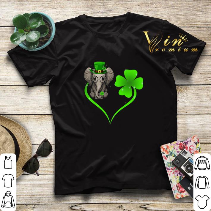 Love elephant heart St. Patrick's day shirt sweater Love elephant heart St Patrick s day shirt sweater 4 - Love elephant heart St. Patrick's day shirt sweater