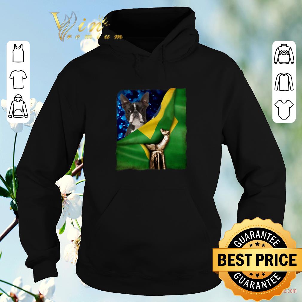 Nice Bandeira do Brasil Boston Terrier shirt sweater Nice Bandeira do Brasil Boston Terrier shirt sweater 4 - Nice Bandeira do Brasil Boston Terrier shirt sweater