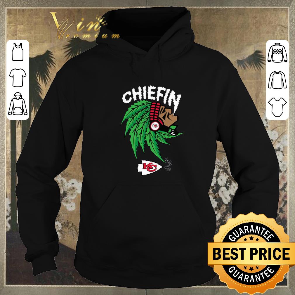 Nice Chiefin weed smoking Indian Kansas City Chiefs Champions shirt sweater 4 - Nice Chiefin weed smoking Indian Kansas City Chiefs Champions shirt sweater