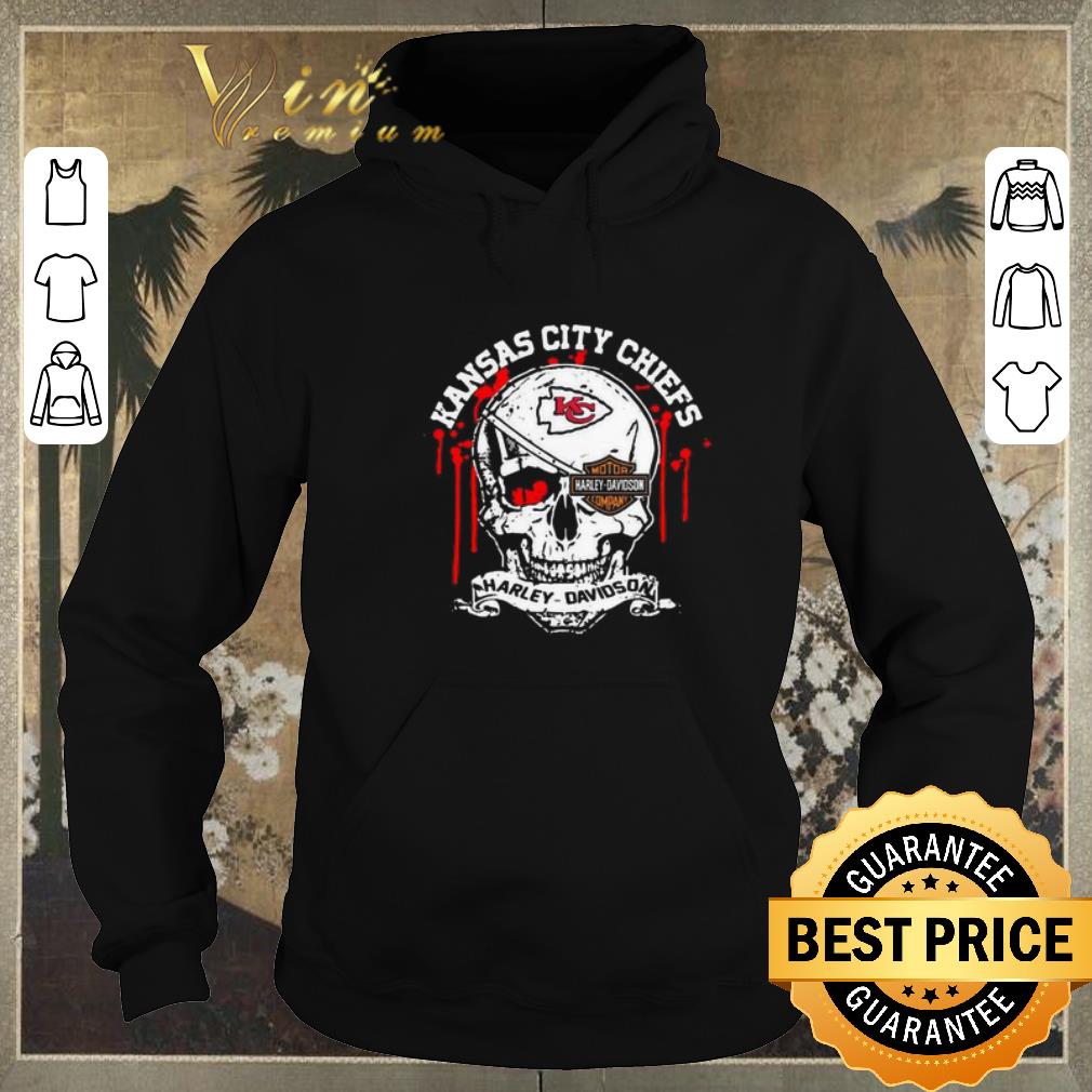 Nice Kansas City Chiefs Motor Harley Davidson Cycles skull shirt sweater 4 - Nice Kansas City Chiefs Motor Harley Davidson Cycles skull shirt sweater