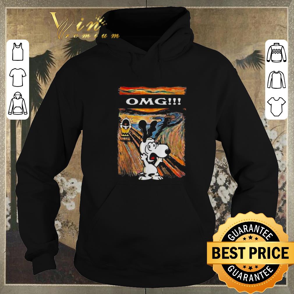 Nice Snoopy and Charlie Brown The Scream omg Van Gogh shirt sweater Nice Snoopy and Charlie Brown The Scream omg Van Gogh shirt sweater 4 - Nice Snoopy and Charlie Brown The Scream omg Van Gogh shirt sweater