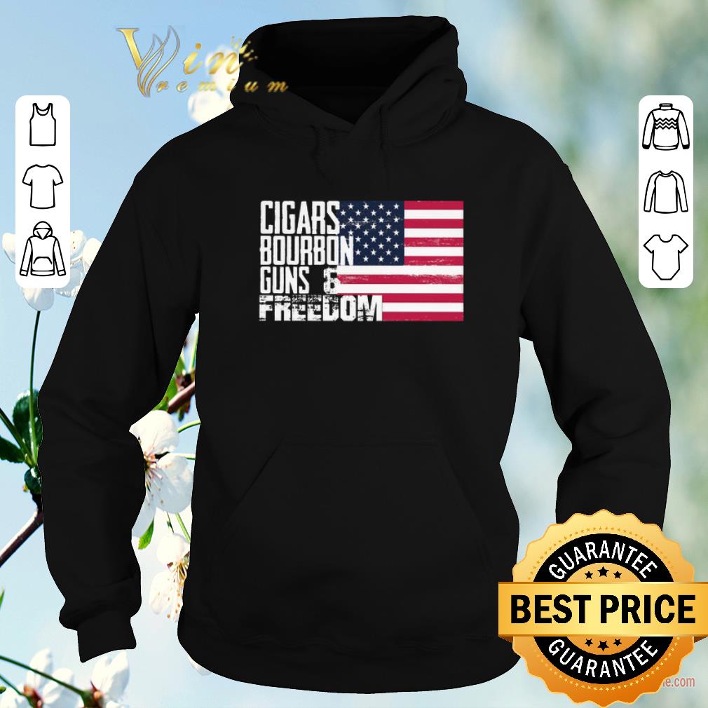 Official Cigars Bourbon Guns Freedom American flag shirt sweater Official Cigars Bourbon Guns Freedom American flag shirt sweater 4 - Official Cigars Bourbon Guns Freedom American flag shirt sweater