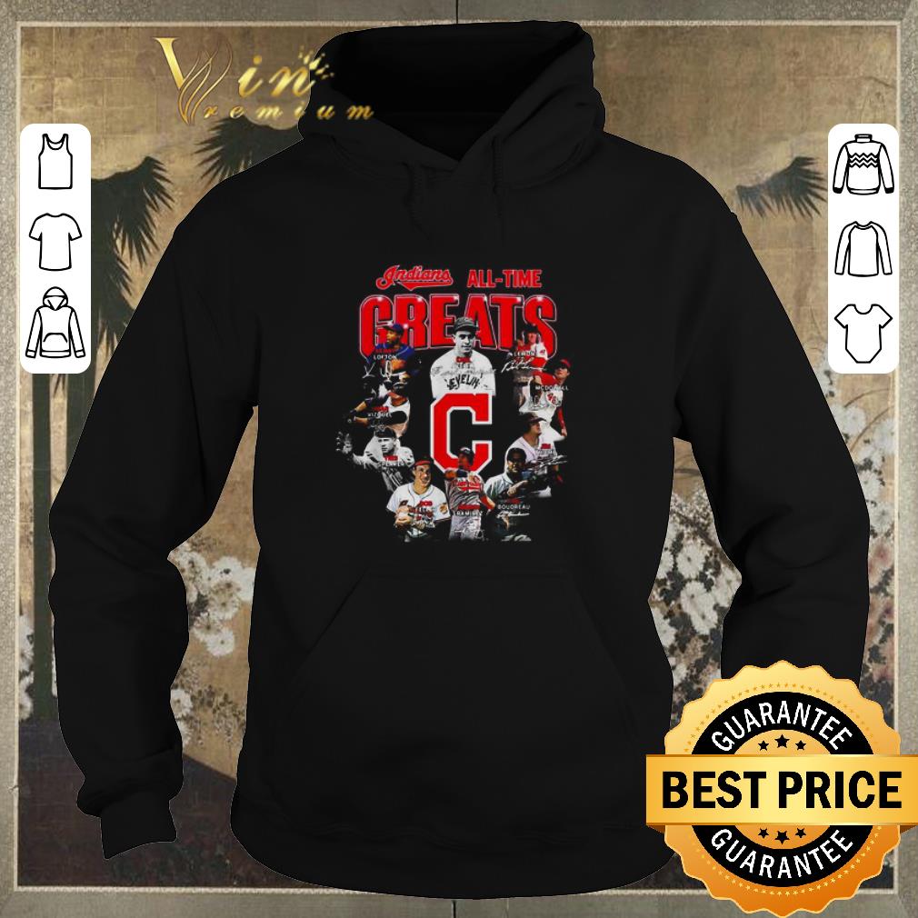 Official Cleveland Indians All time greats legends signatures shirt sweater 4 - Official Cleveland Indians All-time greats legends signatures shirt sweater