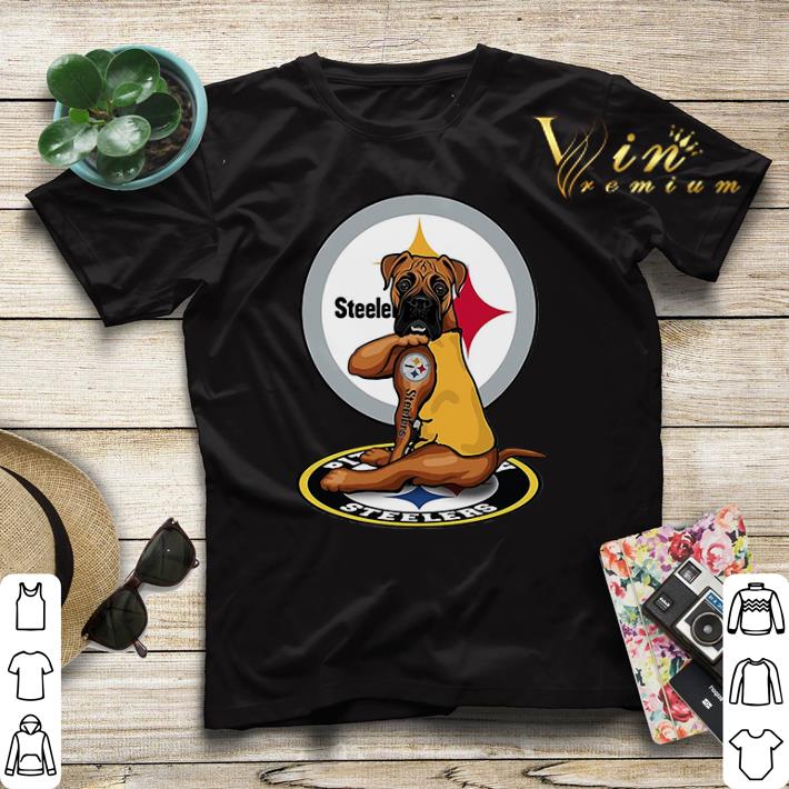 Pitbull tattoo Pittsburgh Steelers shirt sweater Pitbull tattoo Pittsburgh Steelers shirt sweater 4 - Pitbull tattoo Pittsburgh Steelers shirt sweater