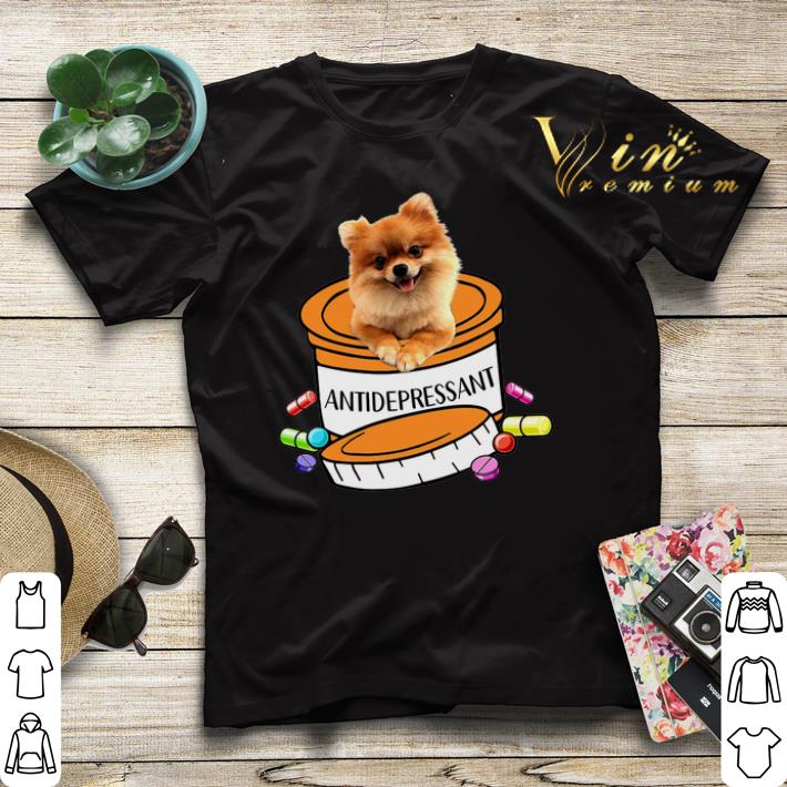 Pomeranian dog Antidepressant Pills shirt sweater 4 - Pomeranian dog Antidepressant Pills shirt sweater