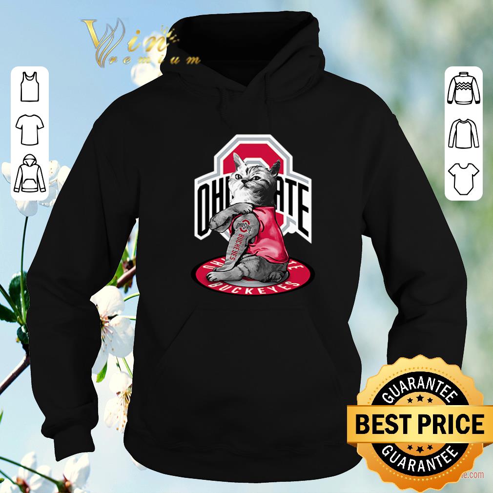 Premium Cat tattoos Ohio State Buckeyes shirt sweater Premium Cat tattoos Ohio State Buckeyes shirt sweater 4 - Premium Cat tattoos Ohio State Buckeyes shirt sweater