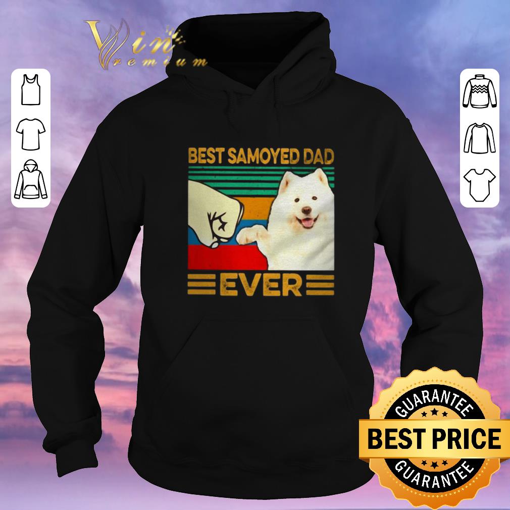 Pretty Best Samoyed dad ever vintage shirt sweater 4 - Pretty Best Samoyed dad ever vintage shirt sweater