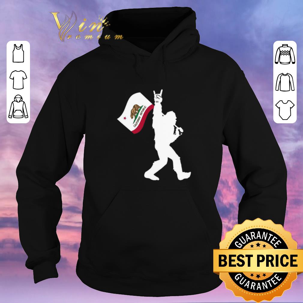 Pretty Bigfoot Rock and Roll California Republic shirt sweater Pretty Bigfoot Rock and Roll California Republic shirt sweater 4 - Pretty Bigfoot Rock and Roll California Republic shirt sweater