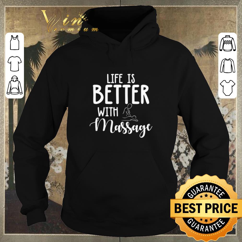 Pretty Life is better with massage shirt sweater 4 - Pretty Life is better with massage shirt sweater