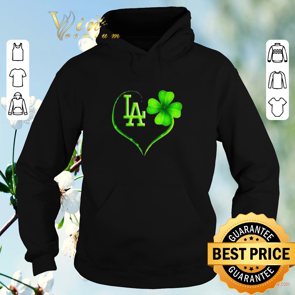 Pretty Los Angeles Dodgers Logo St Patrick s Day shirt sweater 4 - Pretty Los Angeles Dodgers Logo St. Patrick's Day shirt sweater