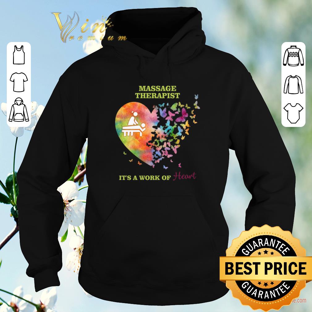 Pretty Love butterfly Massage Therapist It's a work of heart shirt sweater Pretty Love butterfly Massage Therapist It s a work of heart shirt sweater 4 - Pretty Love butterfly Massage Therapist It's a work of heart shirt sweater