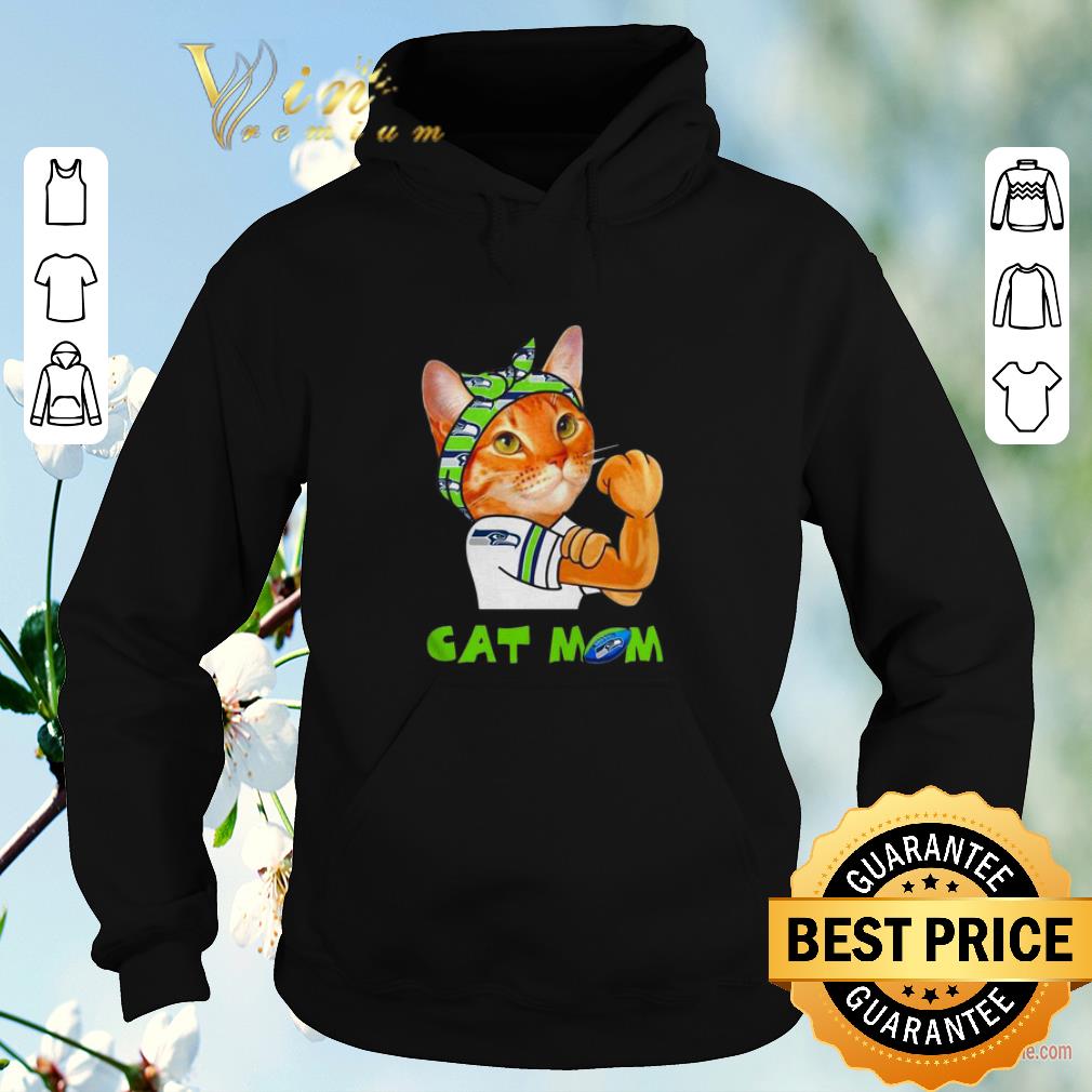 Pretty Strong Cat Mom Seattle Seahawks shirt sweater 4 - Pretty Strong Cat Mom Seattle Seahawks shirt sweater