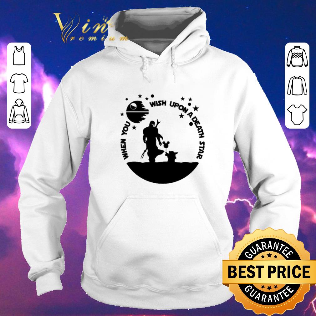 Pretty The Mandalorian When you wish upon a Death Star Wars shirt sweater Pretty The Mandalorian When you wish upon a Death Star Wars shirt sweater 4 - Pretty The Mandalorian When you wish upon a Death Star Wars shirt sweater