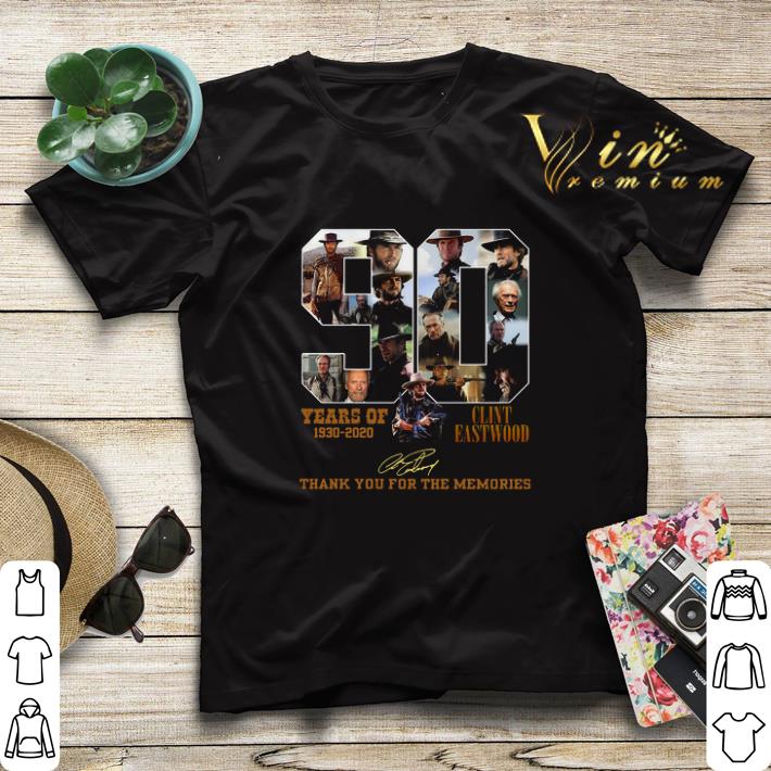 90 Years Clint Eastwood Of 1930-2020 Signature shirt sweater 90 Years Clint Eastwood Of 1930 2020 Signature shirt sweater 4 - 90 Years Clint Eastwood Of 1930-2020 Signature shirt sweater