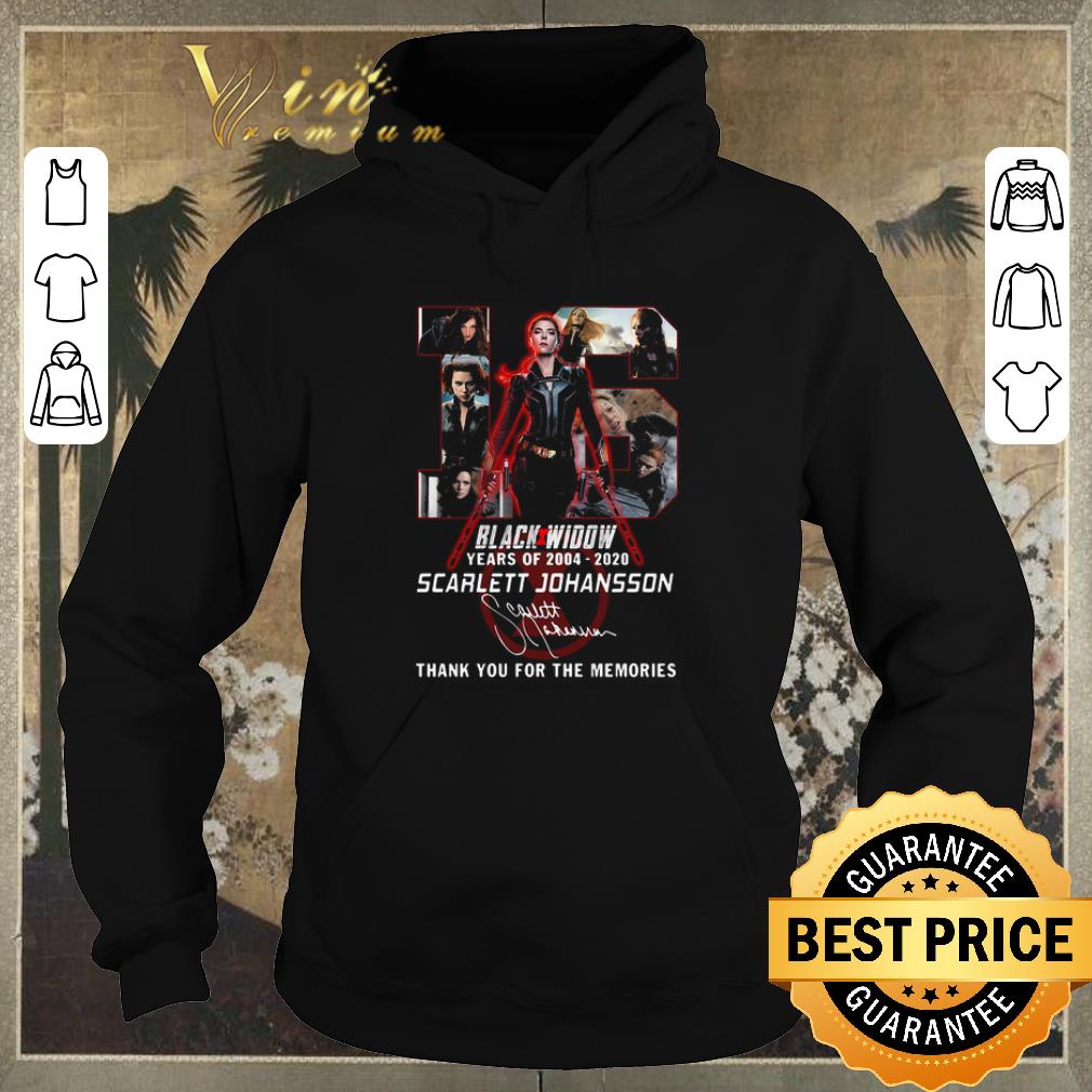 Funny 16 Black Widow years of 2004 2020 Scarlett Johansson signature shirt sweater Funny 16 Black Widow years of 2004 2020 Scarlett Johansson signature shirt sweater 4 - Funny 16 Black Widow years of 2004 2020 Scarlett Johansson signature shirt sweater