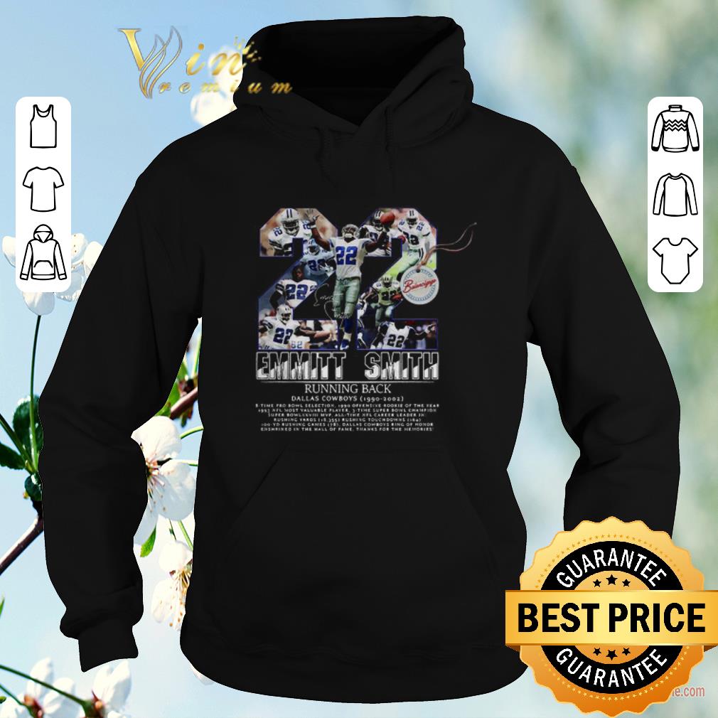 Funny 22 Emmitt Smith signature Running Back Dallas Cowboys 1990 2002 shirt sweater 4 - Funny 22 Emmitt Smith signature Running Back Dallas Cowboys 1990-2002 shirt sweater