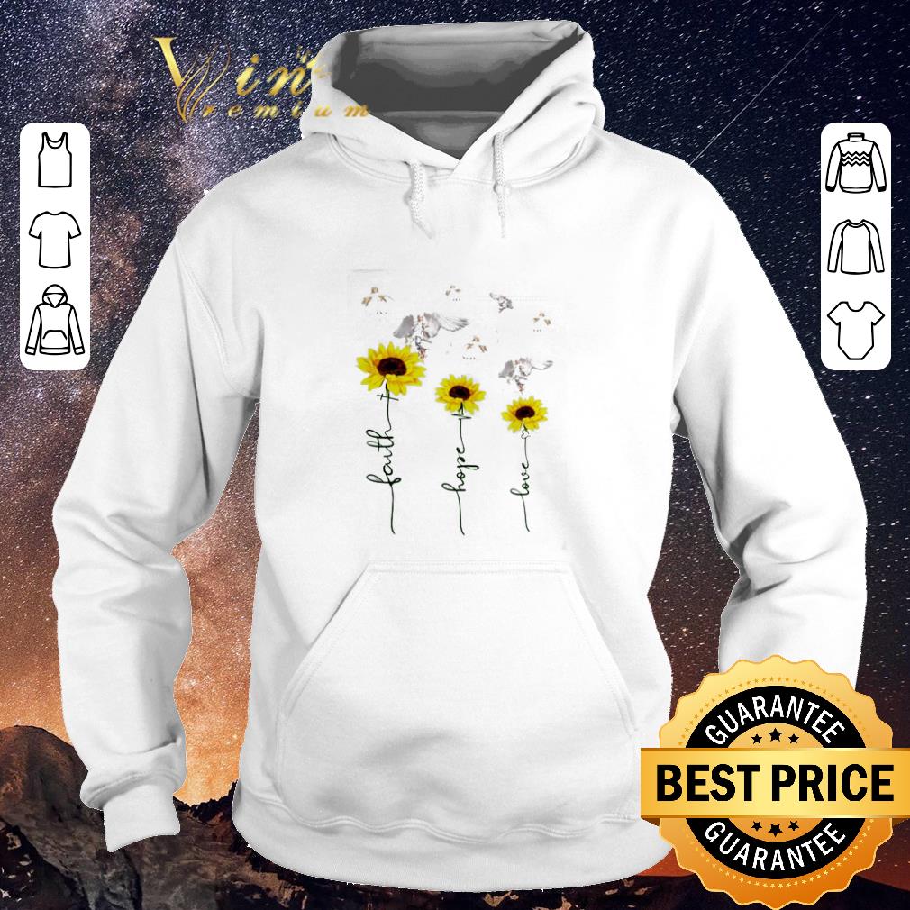 Funny Sunflower angel faith hope love shirt sweater 4 - Funny Sunflower angel faith hope love shirt sweater