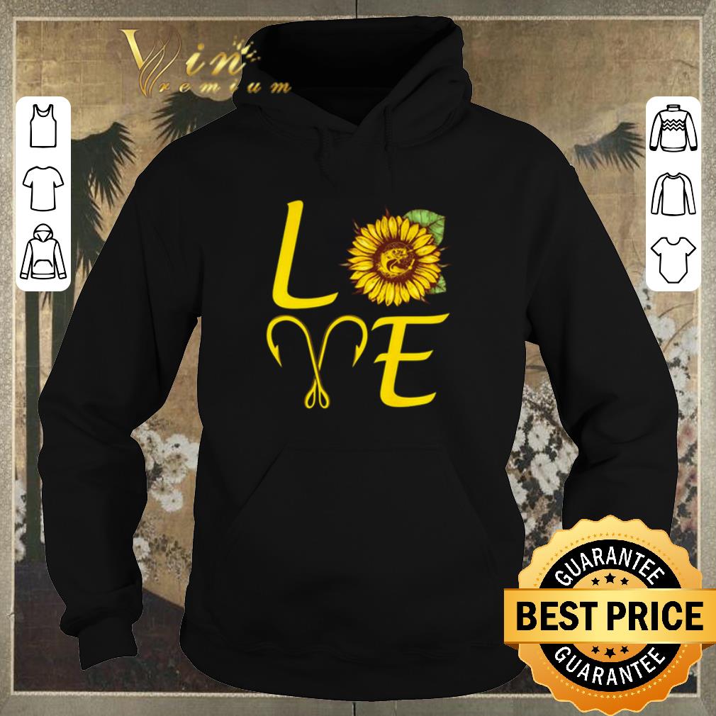 Funny Sunflower love fishing hook shirt sweater Funny Sunflower love fishing hook shirt sweater 4 - Funny Sunflower love fishing hook shirt sweater