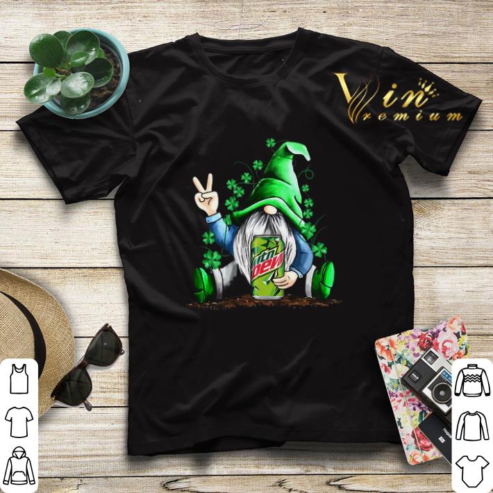 Gnome hold Mtn Dew shamrock St Patrick s day shirt 4 - Gnome hold Mtn Dew shamrock St. Patrick's day shirt
