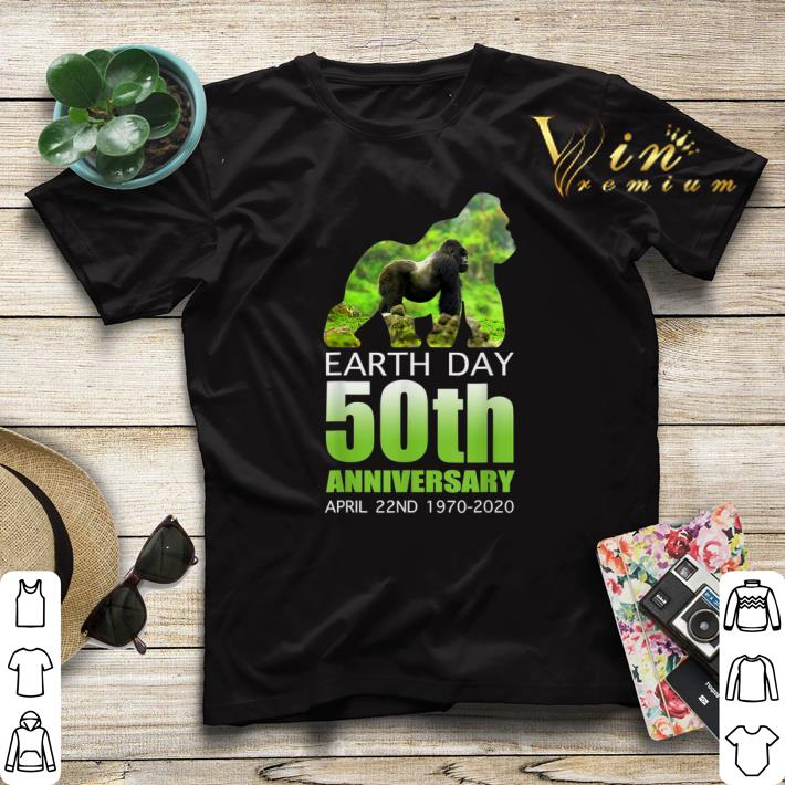Gorilla Silhouette earth day 50th anniversary april 22nd shirt sweater Gorilla Silhouette earth day 50th anniversary april 22nd shirt sweater 4 - Gorilla Silhouette earth day 50th anniversary april 22nd shirt sweater
