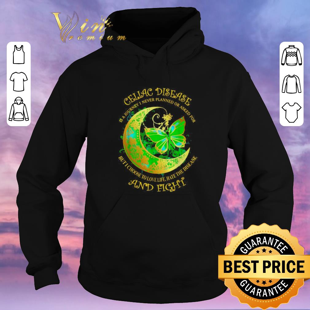 Hot Disease is a journey I never planned or asked for Butterfly Celiac shirt sweater 4 - Hot Disease is a journey I never planned or asked for Butterfly Celiac shirt sweater