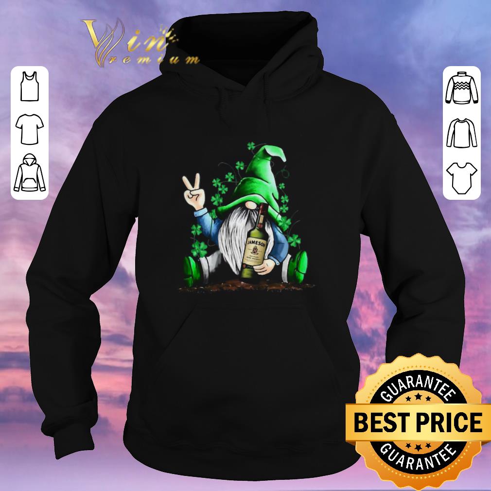 Hot Gnome and Jameson shamrock St Patrick s Day shirt sweater 4 - Hot Gnome and Jameson shamrock St Patrick’s Day shirt sweater