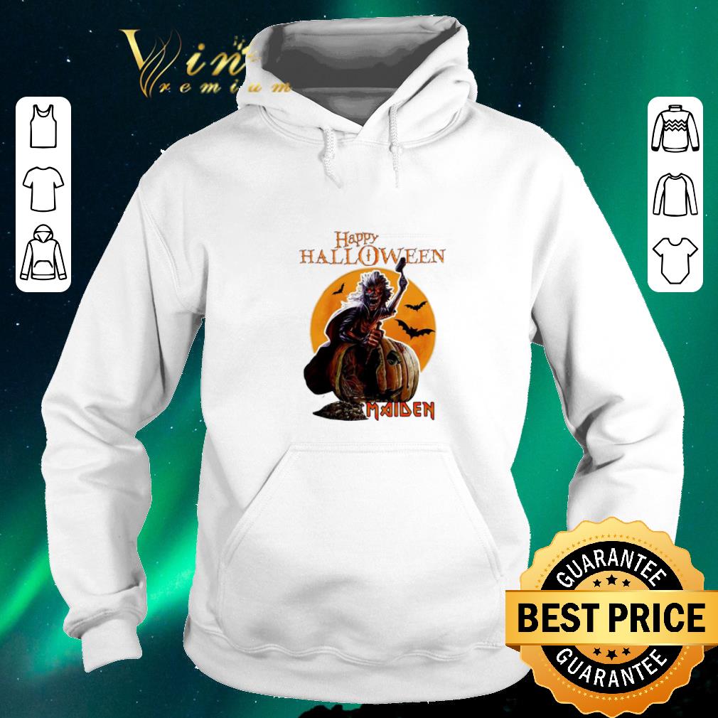 Hot Happy Halloween mashup Iron Maiden shirt sweater 4 - Hot Happy Halloween mashup Iron Maiden shirt sweater