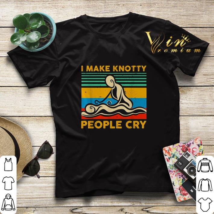 Massage therapy i make knotty people cry vintage shirt sweater 4 - Massage therapy i make knotty people cry vintage shirt sweater