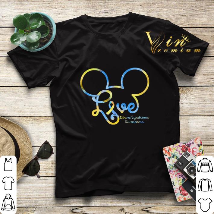 Mickey mouse love Down Syndrome awareness shirt sweater 4 - Mickey mouse love Down Syndrome awareness shirt sweater