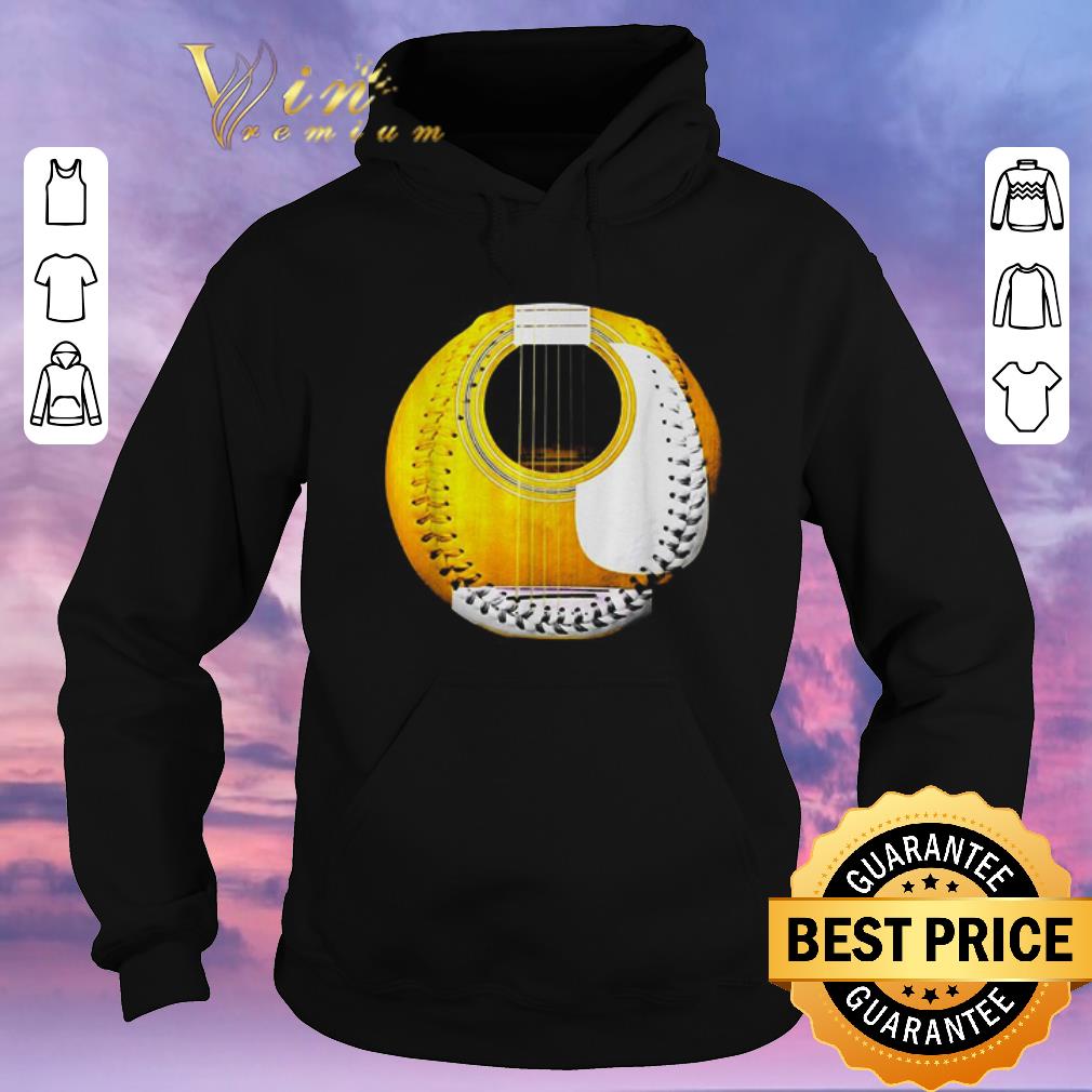 Nice Acoustic Electric Guitars yellow baseball shirt sweater 4 - Nice Acoustic Electric Guitars yellow baseball shirt sweater