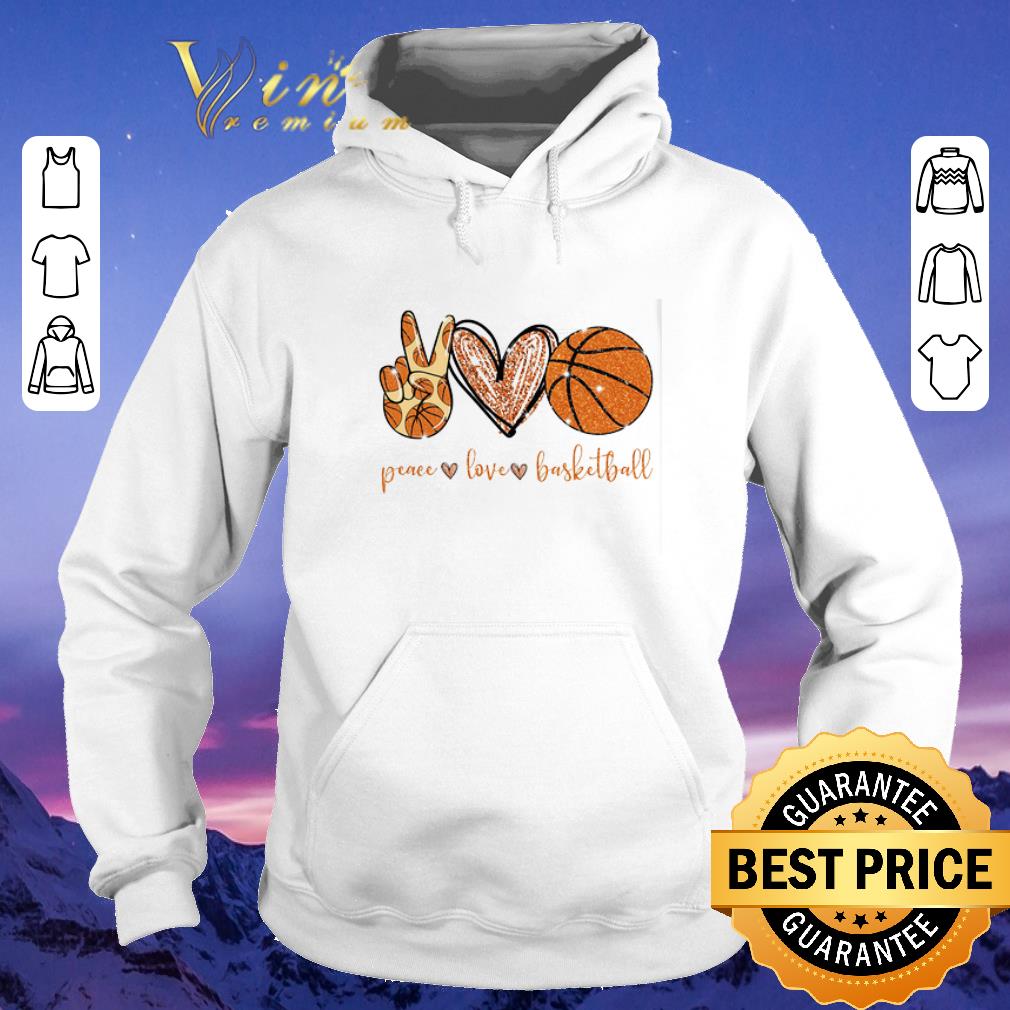 Nice Glitter Peace Love Basketball shirt sweater 4 - Nice Glitter Peace Love Basketball shirt sweater