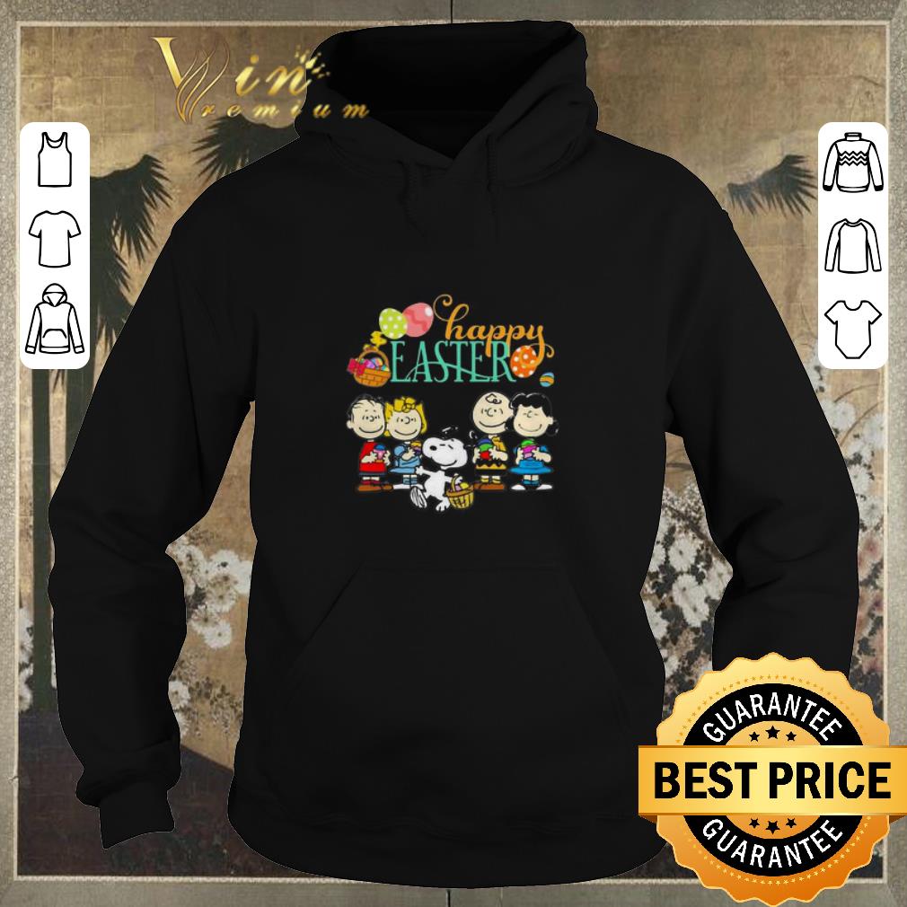 Nice Peanuts characters Happy Easter shirt sweater 4 - Nice Peanuts characters Happy Easter shirt sweater
