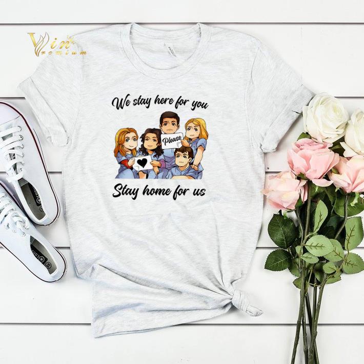 Nurses please we stay here for you stay home for us shirt sweater 4 - Nurses please we stay here for you stay home for us shirt sweater
