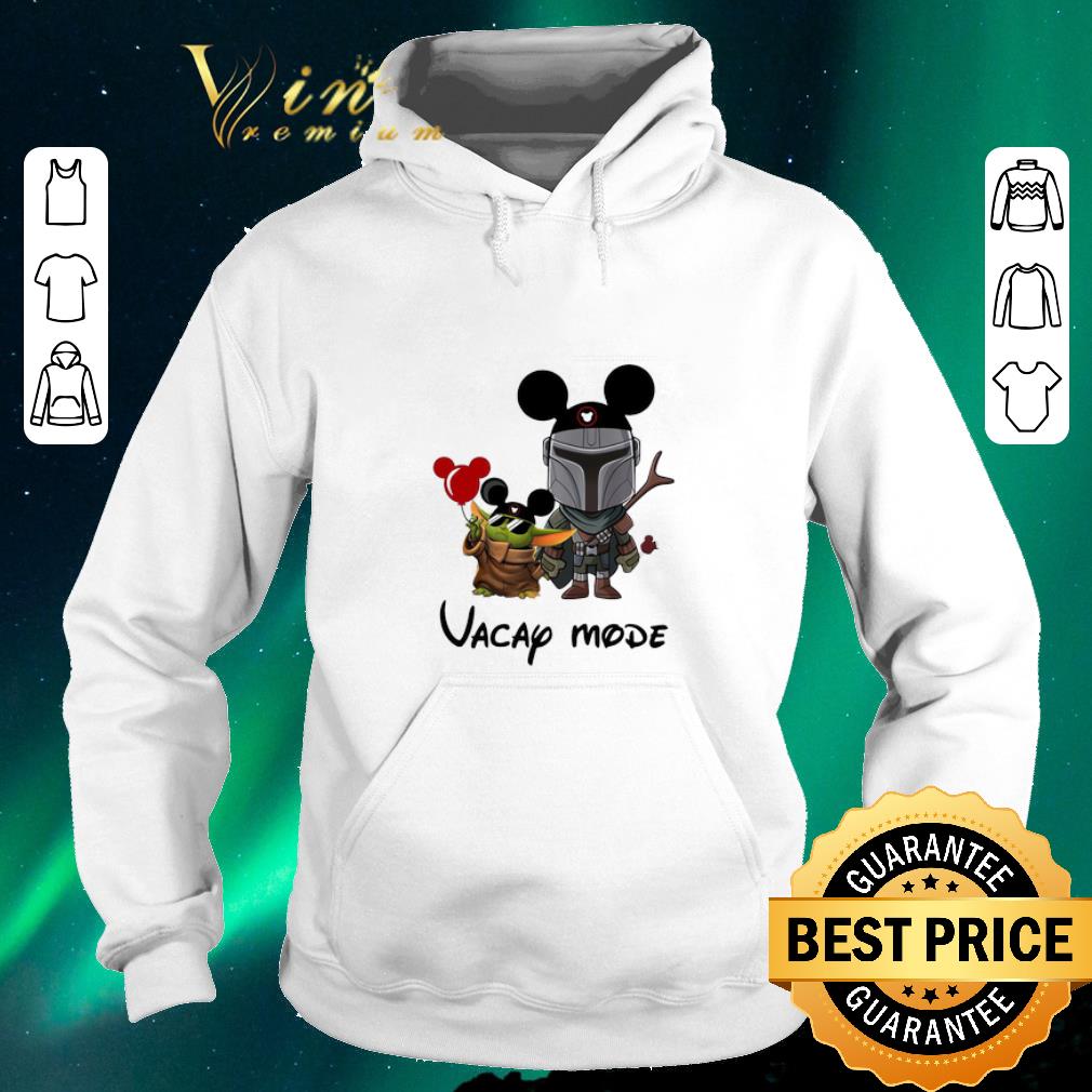 Official Baby Yoda and Boba Fett Vacay Mode shirt sweater 4 - Official Baby Yoda and Boba Fett Vacay Mode shirt sweater