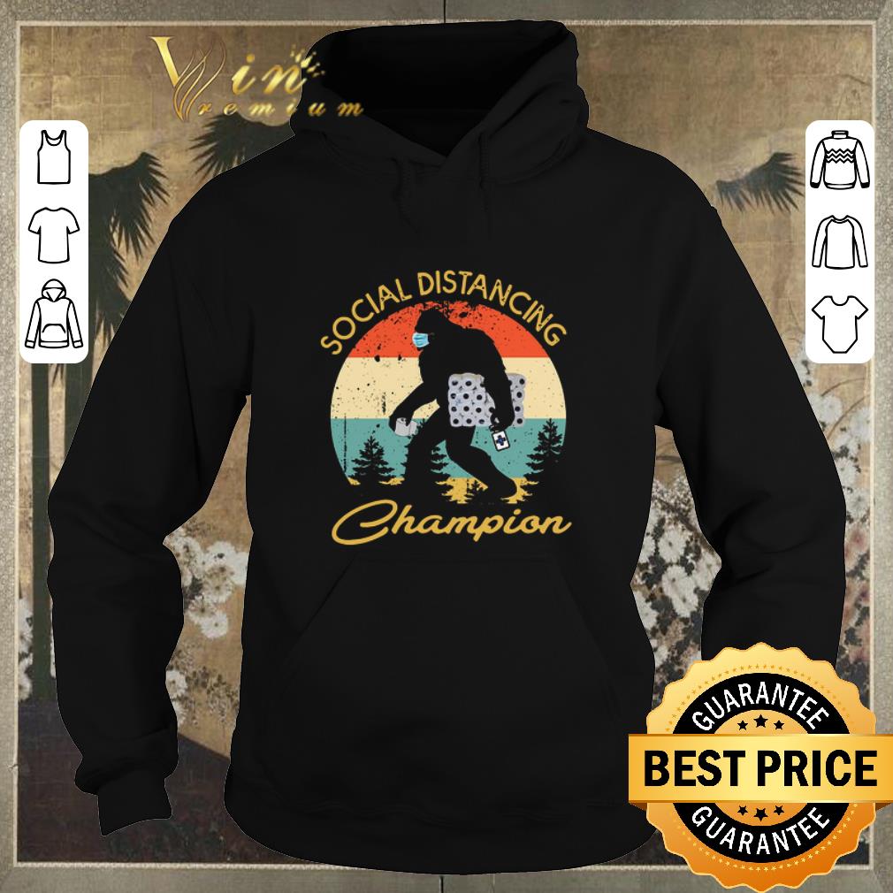 Official Bigfoot hug toilet paper social distancing champion vintage shirt sweater 4 - Official Bigfoot hug toilet paper social distancing champion vintage shirt sweater
