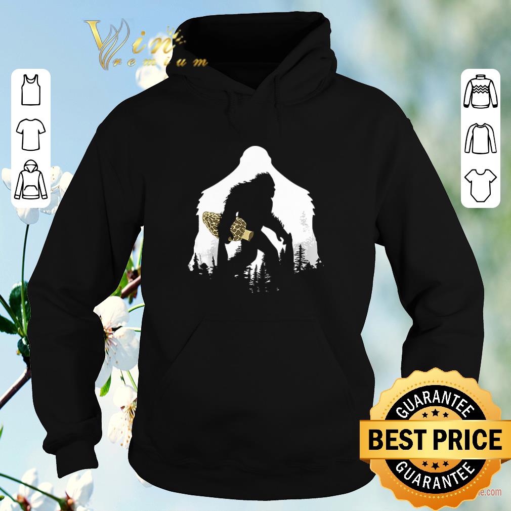 Official Bigfoot with morel mushroom Sasquatch shirt sweater Official Bigfoot with morel mushroom Sasquatch shirt sweater 4 - Official Bigfoot with morel mushroom Sasquatch shirt sweater
