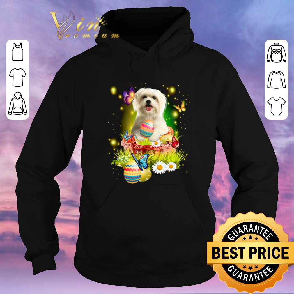 Official Maltese Easter Butterfly White Daisy Flower shirt sweater Official Maltese Easter Butterfly White Daisy Flower shirt sweater 4 - Official Maltese Easter Butterfly White Daisy Flower shirt sweater