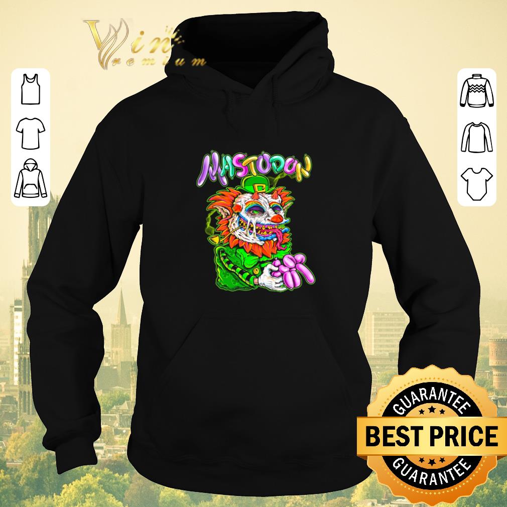 Official Mastodon Clown St Patrick s Day shirt sweater 4 - Official Mastodon Clown St. Patrick’s Day shirt sweater