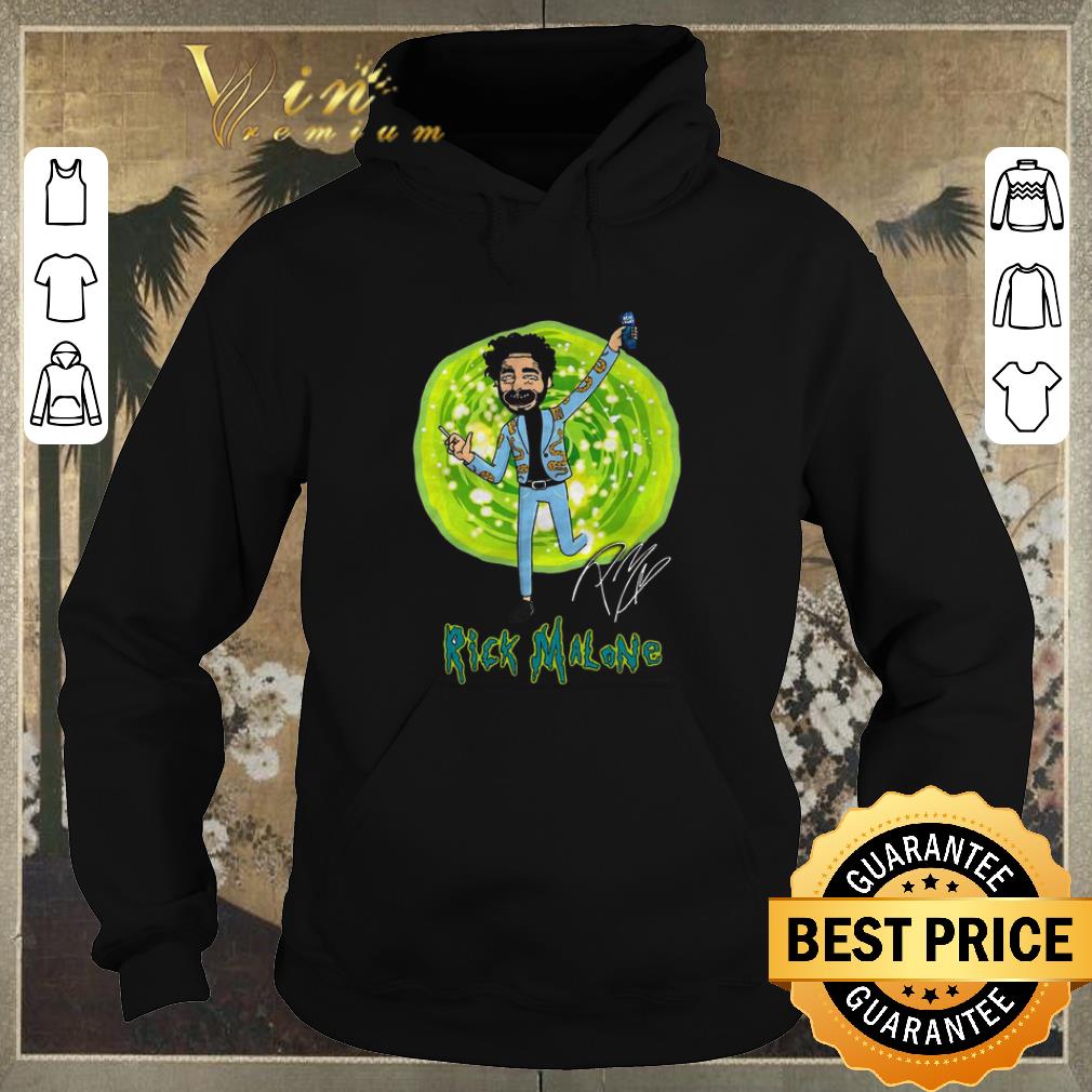 Official Rick Malone signature Rick Sanchez parody Post Malone shirt sweater Official Rick Malone signature Rick Sanchez parody Post Malone shirt sweater 4 - Official Rick Malone signature Rick Sanchez parody Post Malone shirt sweater