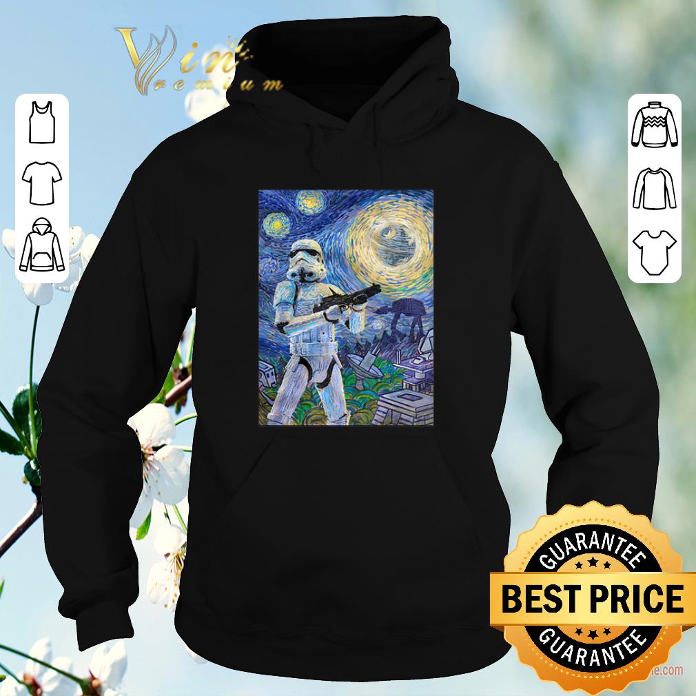 Official Star Wars Stormtrooper Mashup Van Gogh Starry Night shirt sweater Official Star Wars Stormtrooper Mashup Van Gogh Starry Night shirt sweater 4 - Official Star Wars Stormtrooper Mashup Van Gogh Starry Night shirt sweater