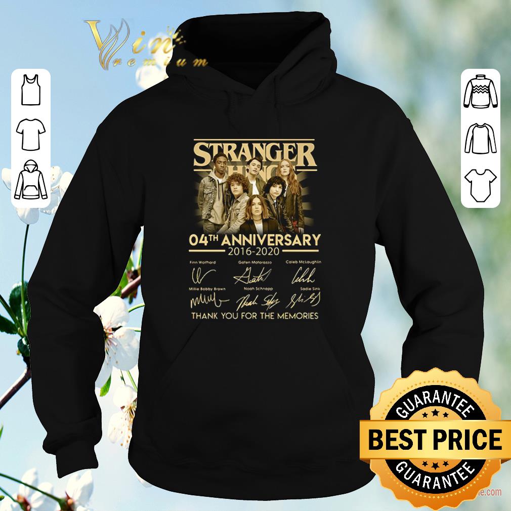Official Stranger Things 04th anniversary 2016 2020 signatures shirt sweater Official Stranger Things 04th anniversary 2016 2020 signatures shirt sweater 4 - Official Stranger Things 04th anniversary 2016 2020 signatures shirt sweater