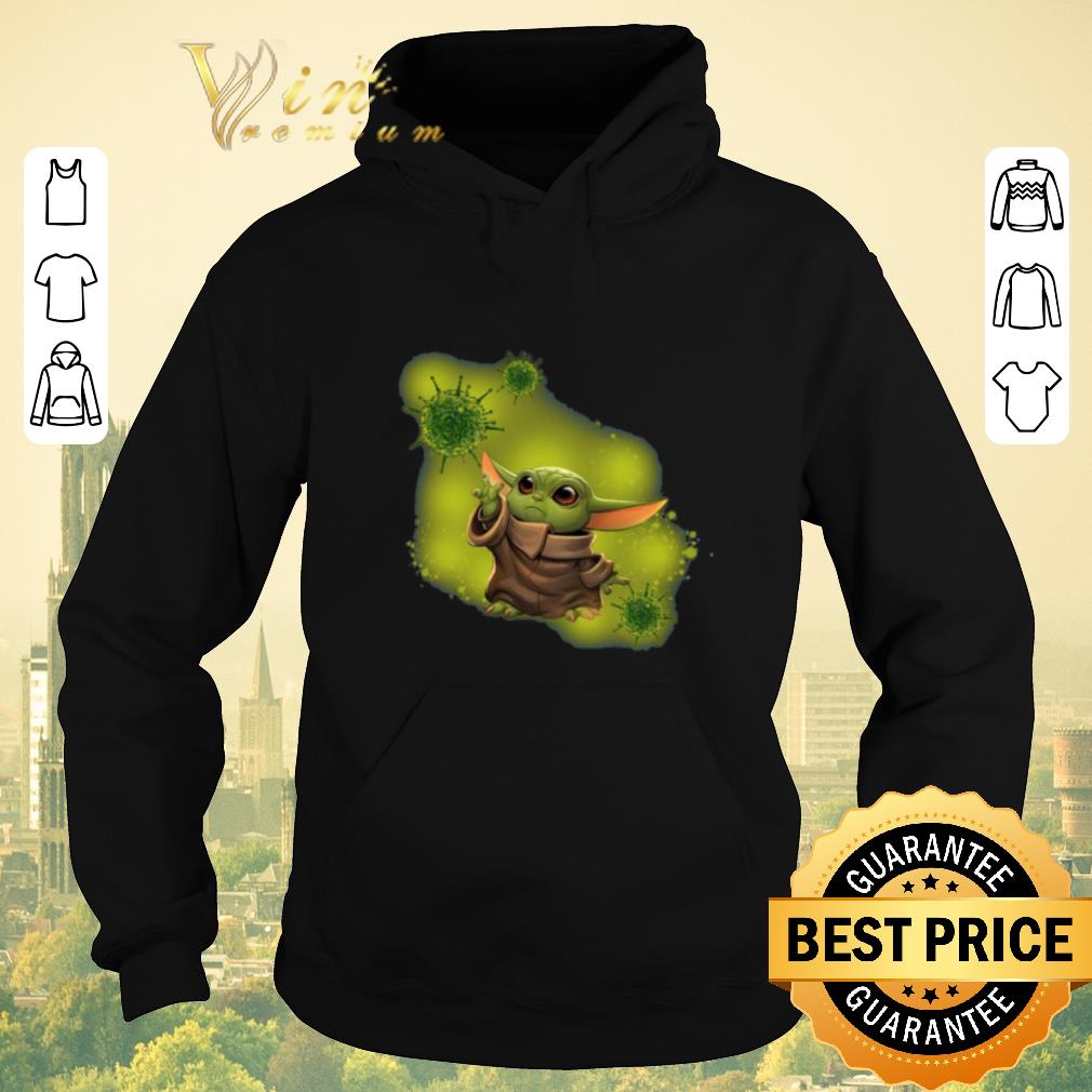 Premium Baby Yoda mashup Corona Virus COVID 19 shirt sweater 4 - Premium Baby Yoda mashup Corona Virus COVID-19 shirt sweater