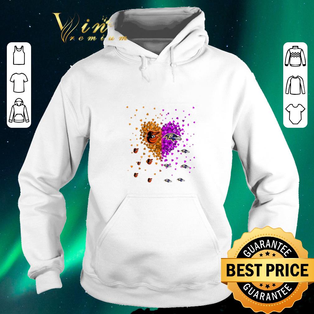 Premium Baltimore Orioles and Baltimore Ravens heart shirt sweater Premium Baltimore Orioles and Baltimore Ravens heart shirt sweater 4 - Premium Baltimore Orioles and Baltimore Ravens heart shirt sweater