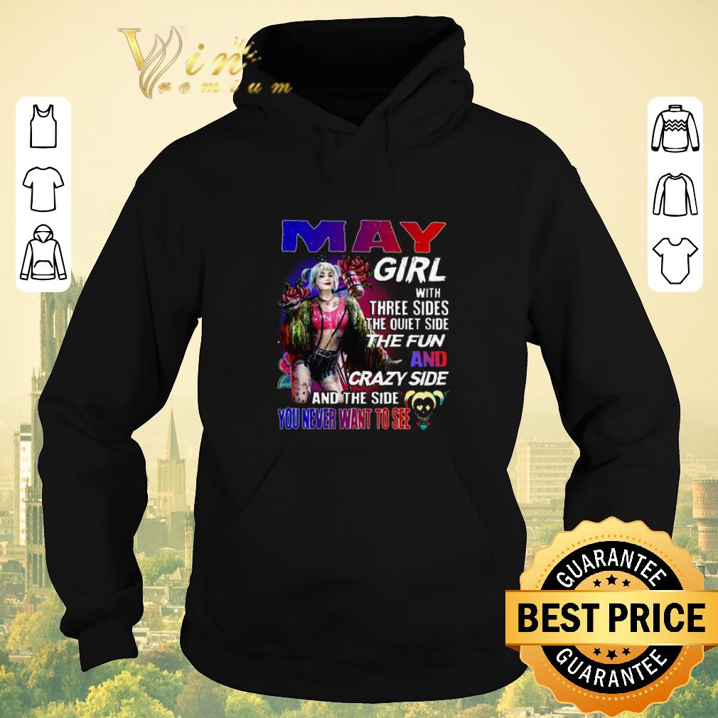 Pretty Harley Quinn may girl with three sides the quiet side the fun shirt sweater Pretty Harley Quinn may girl with three sides the quiet side the fun shirt sweater 4 - Pretty Harley Quinn may girl with three sides the quiet side the fun shirt sweater