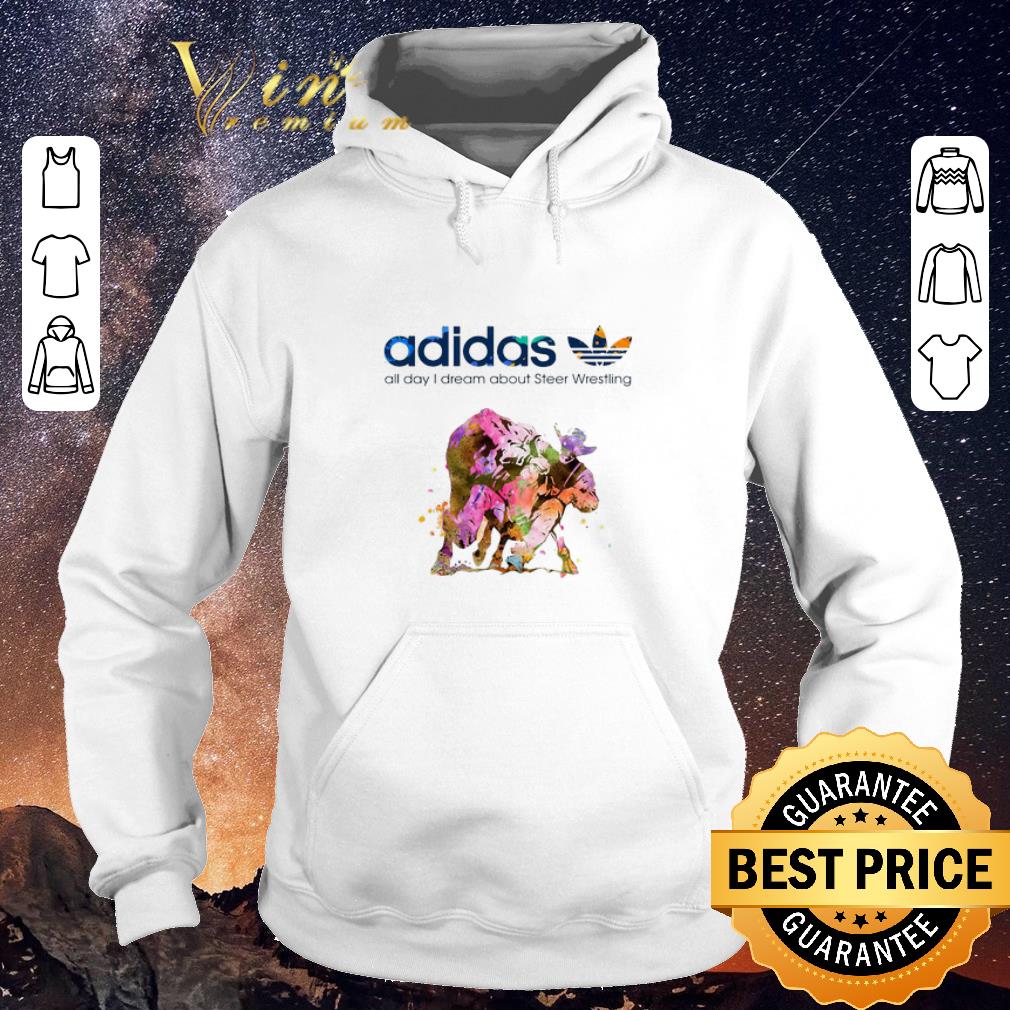 Pretty Logo adidas all day i dream about Steer Wrestling shirt sweater 4 - Pretty Logo adidas all day i dream about Steer Wrestling shirt sweater
