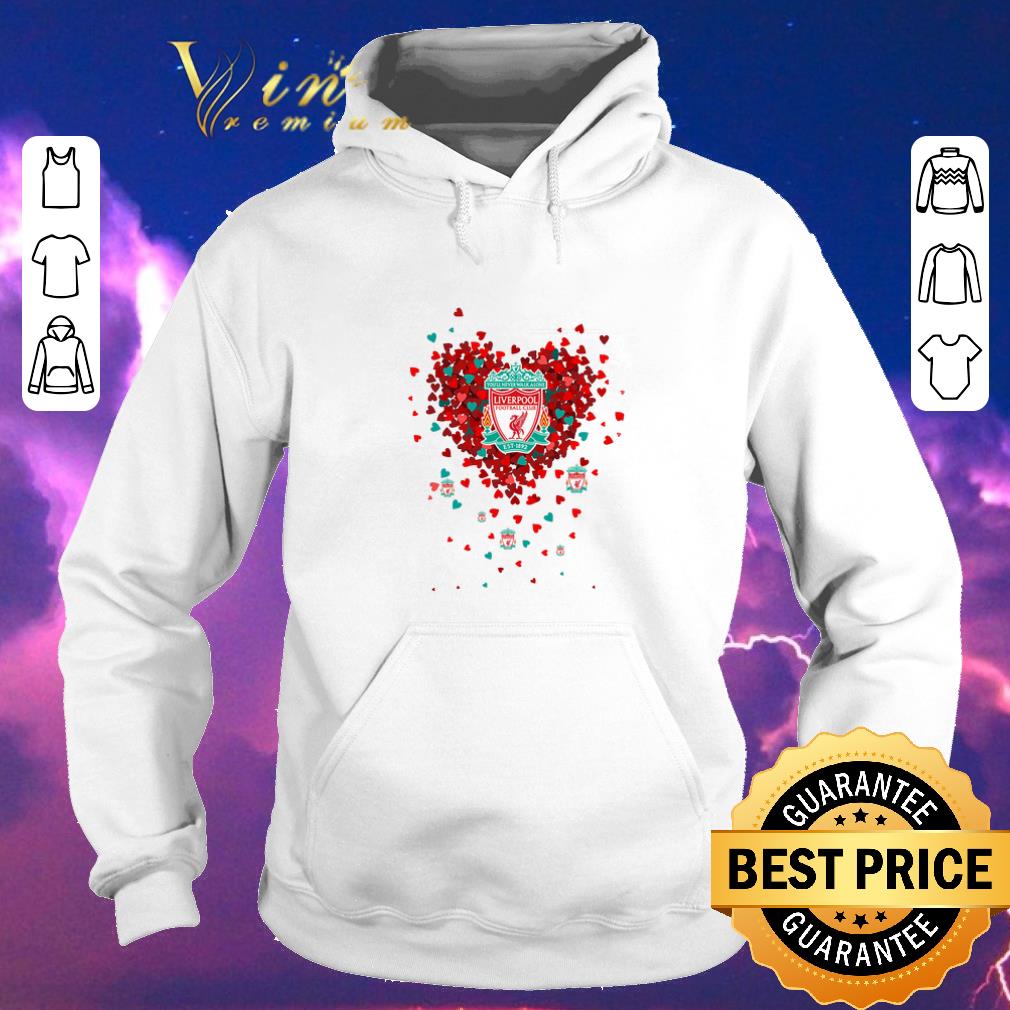 Pretty Love Liverpool Football Club tiny hearts shape shirt sweater 4 - Pretty Love Liverpool Football Club tiny hearts shape shirt sweater